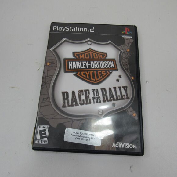 Harley-Davidson Motorcycles Race to the Rally (PS2 PlayStation 2 2006) - Picture 1 of 4